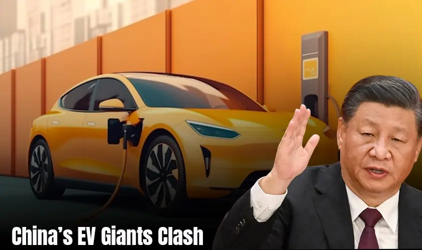 China’s EV Giants Clash amid Price War and Concept Car Rivalry